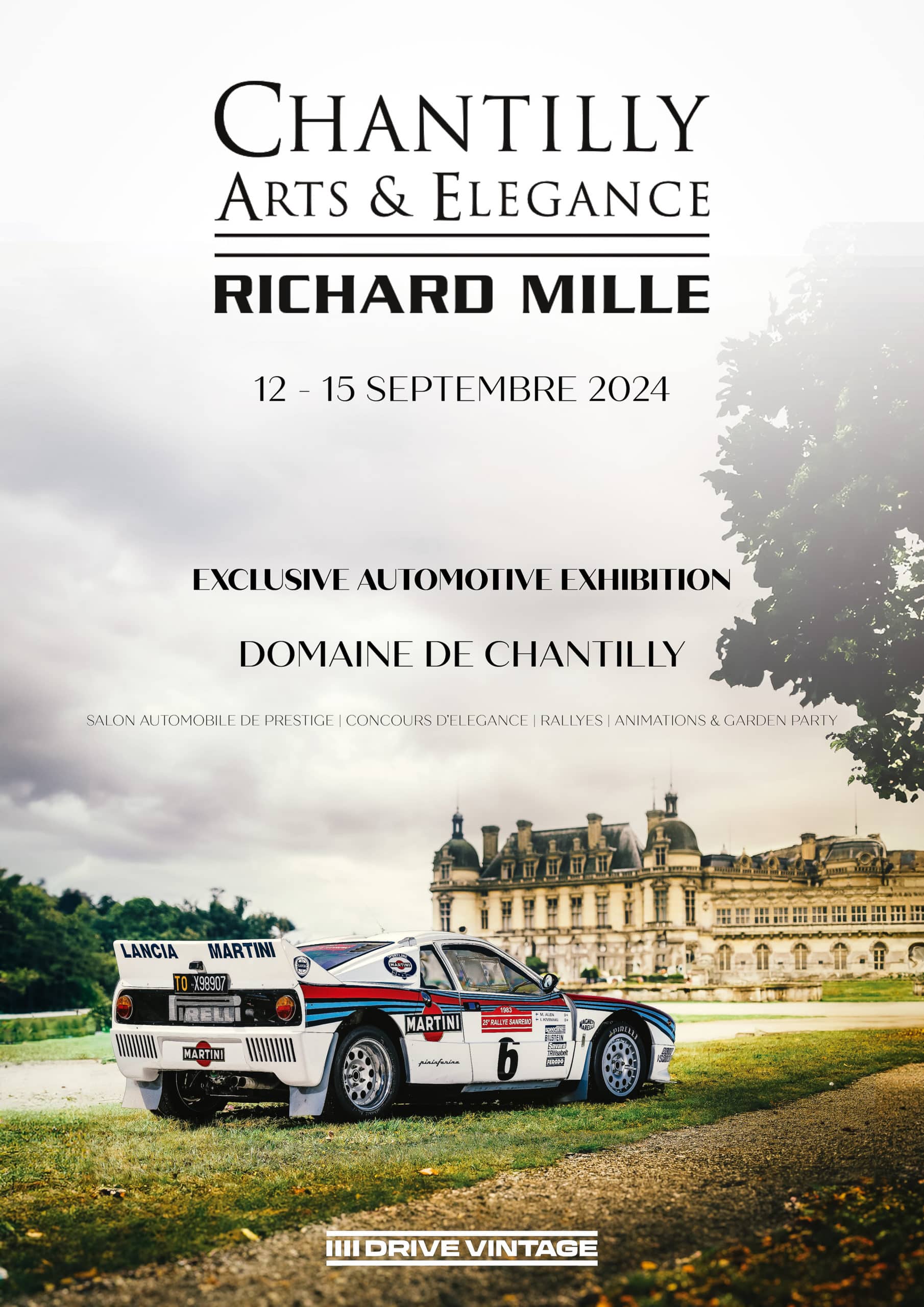 Poster Chantilly Arts & Elegance - Richard Mille
